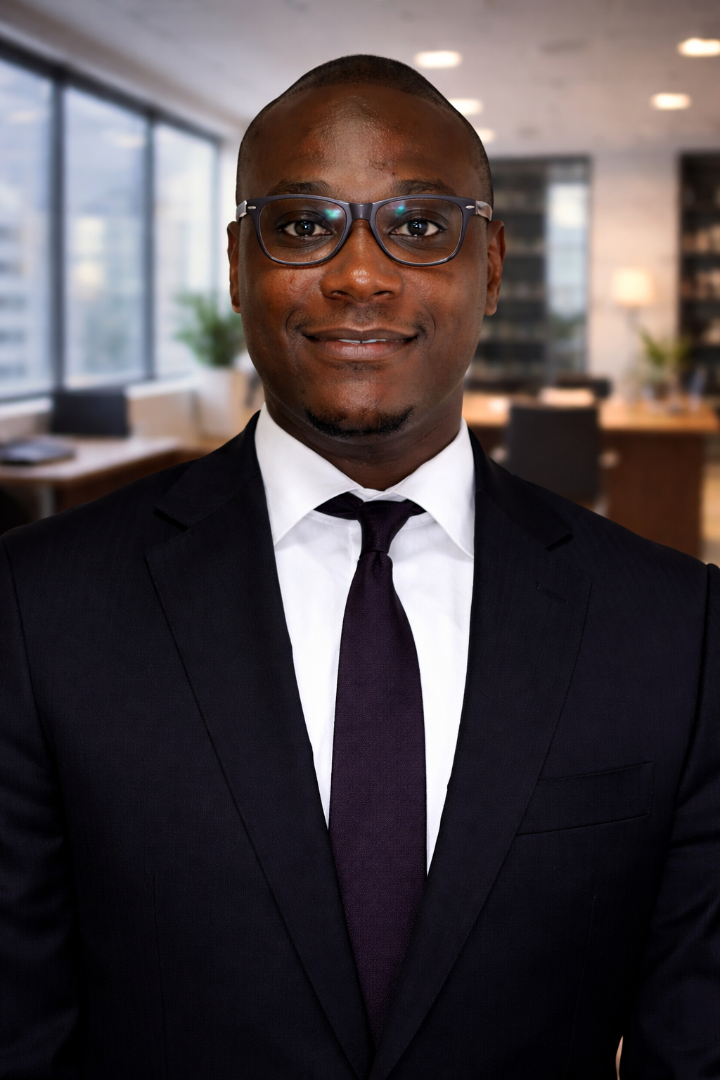 professional headshot in business attire